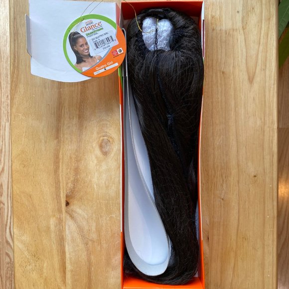 #99 GLANCE QUATRO GIRL DRAWSTRING PONYTAIL - Picture 1 of 6